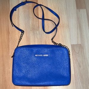 Royal Blue Michael Kors Crossbody Bag